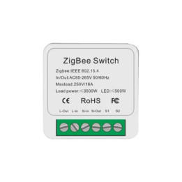 SmartWise Mini ZB (Zigbee 3.0) -älyrelemoduuli (16A)