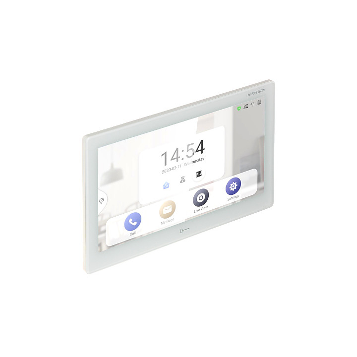 Настенная панель Hikvision DS-KH9510-WTE1(B) Smart, Wi-Fi/PoE, дисплей 10.1"