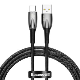 USB laidas, skirtas USB-C Baseus Glimmer serijai, 100 W, 1 m (juodas)