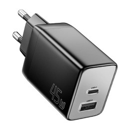 Зарядное устройство Essager ECT45W-LJB01-Z 45 Вт C+A (черное)