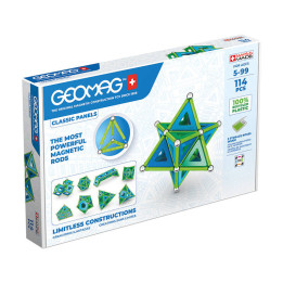 Классические панели Магнитные блоки из переработанных материалов 114 шт. GEOMAG GEO-473