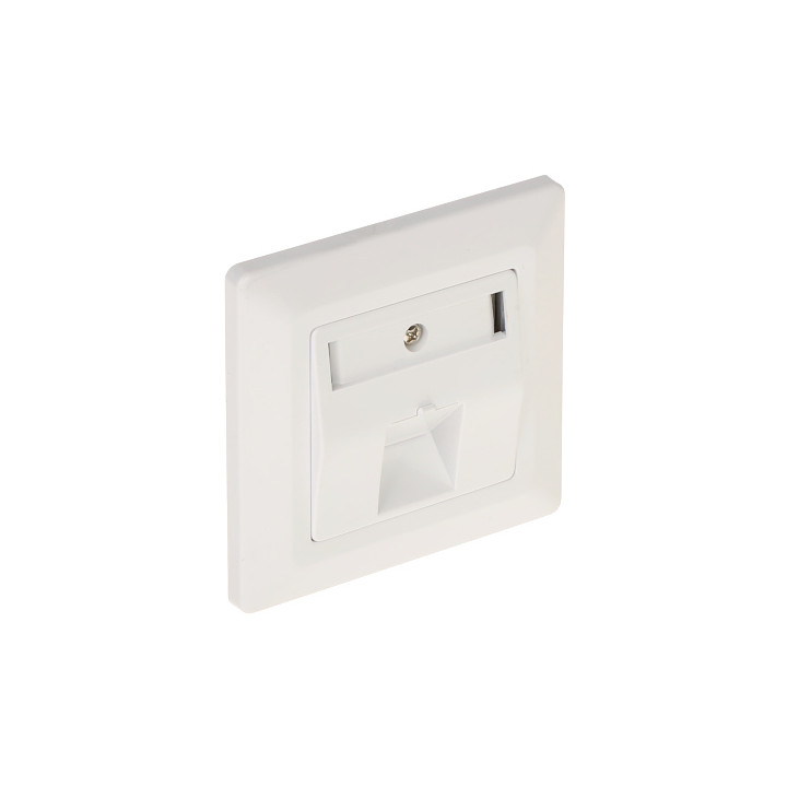 FX-SX9-1 Keystone ligzda Multi-mode RJ45 savienotājs Balts