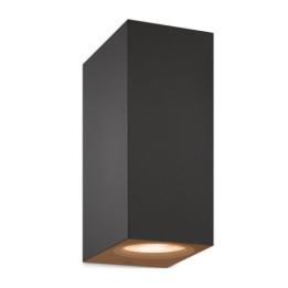 WiZ Up&Down wall, 5W, 2200-6500 (RGB), IP20, melna