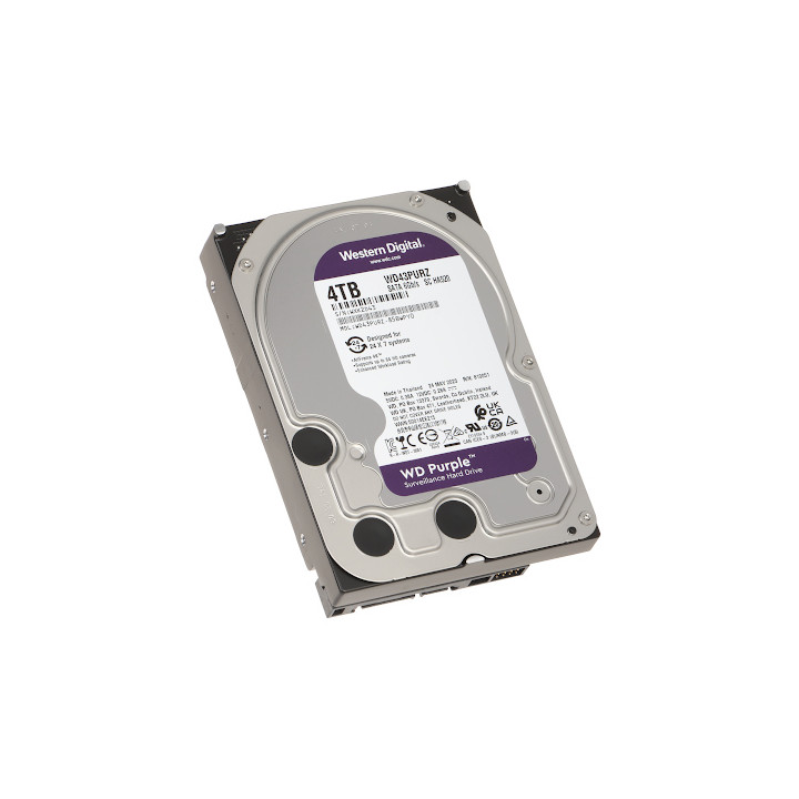 HDD DVR:lle HDD-WD43PURZ 4TB 24/7 WESTERN DIGITAL