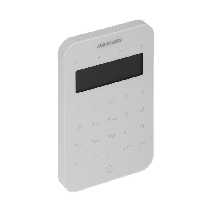 KLAVIATŪRA, SKIRTA SIGNALIZAVIMO VALDYMO SKYDELIUI AX HYBRID PRO G2 DS-PK501LTM-HWE Hikvision