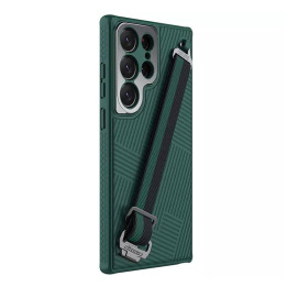 Nillkin Strap kotelo Samsung Galaxy S23 Ultralle (vihreä)