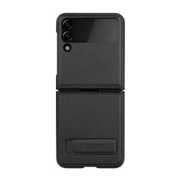 Kotelo Nillkin Qin Leather Pro SAMSUNG Z Flip 4 5G:lle (musta)
