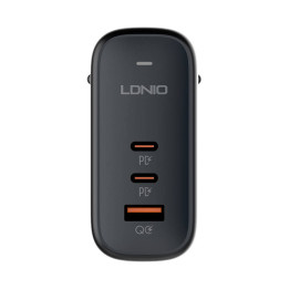 GaN laadija USB Type-C LDNIO 65W must