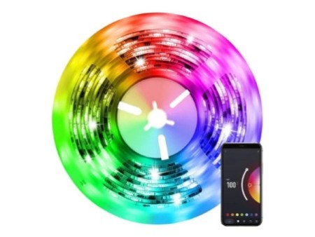 Immax NEO Smart LED sloksne 3m, RGB+CCT, krāsa+aptumšojama, zigbee, TUYA, MUSIC