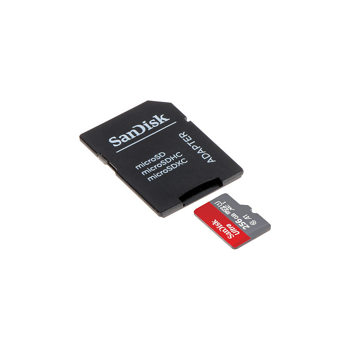 КАРТА ПАМЯТИ SD-MICRO-10/256-SANDISK microSD UHS-I, SDXC 256 ГБ SANDISK