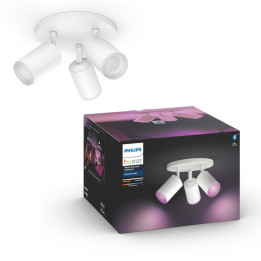 Philips Hue Fugato plate/spiral white 3x5.7W BT