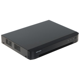 AHD, HD-CVI, HD-TVI, CVBS, IP DVR IDS-7204HUHI-M1/P(C)/4A+4/1ALM 4 KANĀLI AcuSense PoC Hikvision