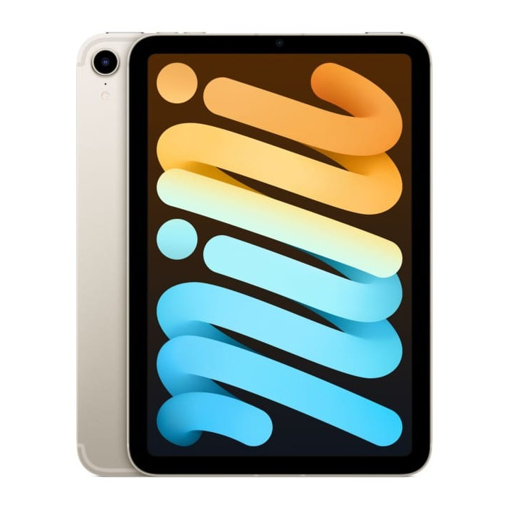 Apple iPad mini A15 64 GB Wi-Fi + mobilais mēness gaisma (Starlight)