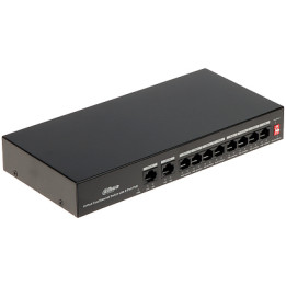 КОММУТАТОР POE PFS3010-8ET-65 8-ПОРТОВЫЙ DAHUA