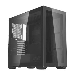 Darkflash DLX4000 stiklinis kompiuterio dėklas (juodas)