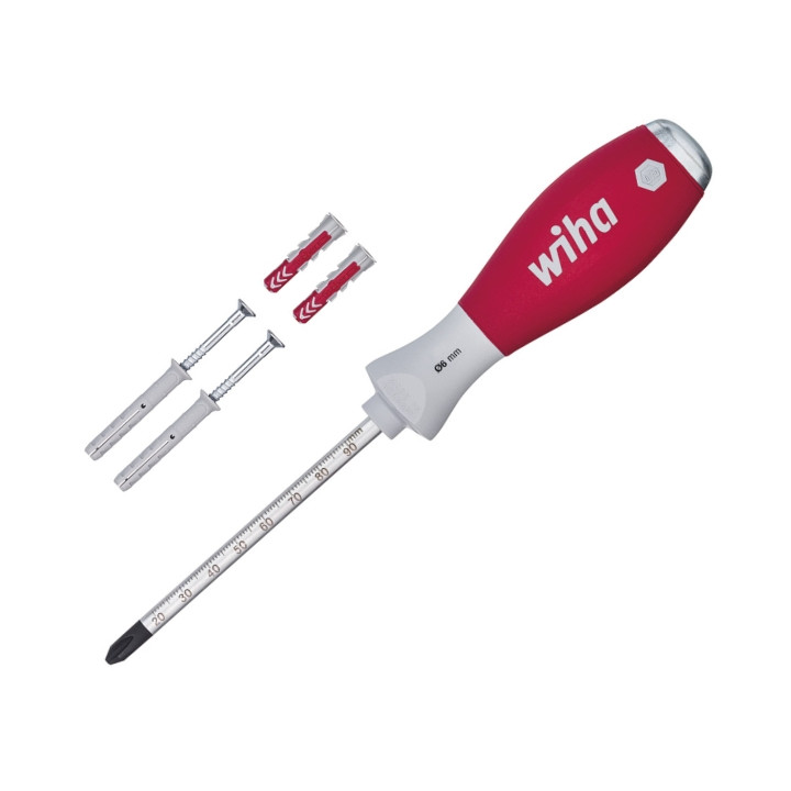 KAIŠTELĖ RETĖ SU PHILIPS ATSUKTUMU PH2 WH-SOFTFINISH/41289 WIHA