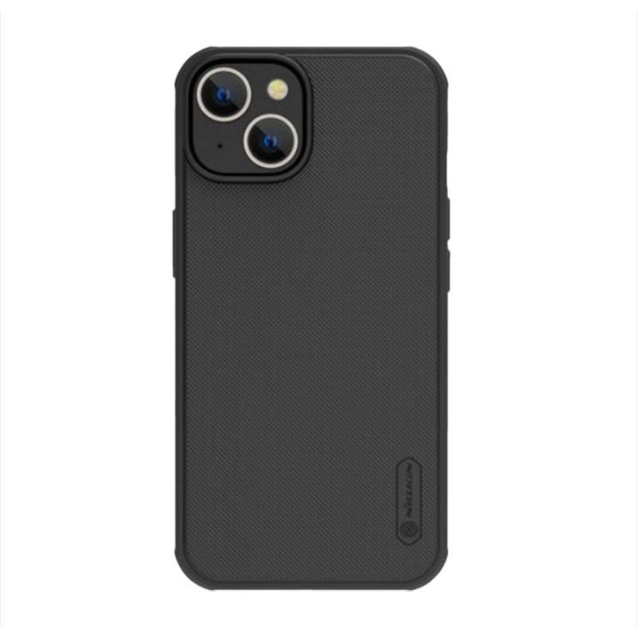 Magnetinis dėklas Nillkin Super Frosted Shield Pro, skirtas Apple iPhone 13/14 (juodas)