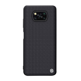 Dėklas Nillkin tekstūruotas, skirtas Xiaomi POCO X3 NFC / X3 Pro (juodas)