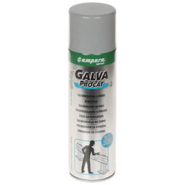 ŠALTO GALVANIZAVIMO PURŠKAMAS GALVA-PROCAT SPRAY 500 ml SUPER GLOSS AMPERE