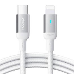 USB Lightning Type C -kaapeli 20W 3m Joyroom S-CL020A10 (valkoinen)