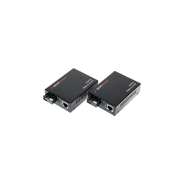 SINGLE-MODE MEDIA CONVERTER TXRX SET M-207G ULTIMODE
