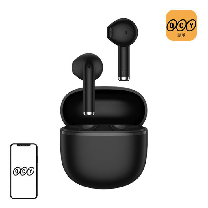 Kuulokkeet TWS QCY AilyBuds Lite (musta)