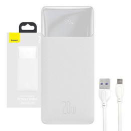 Powerbank Baseus Bipow 30000mAh, 20W (valge)