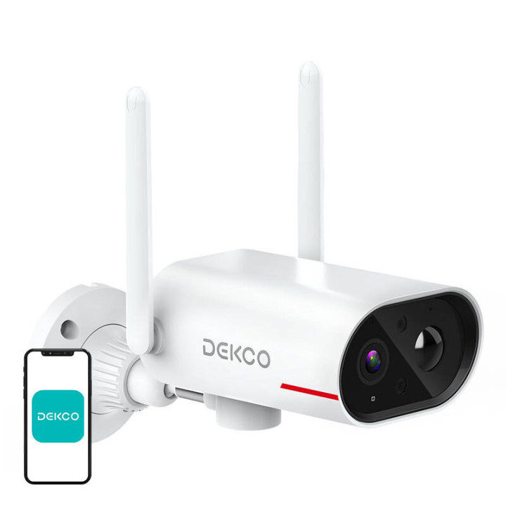 IP Outdoor WiFi kamera ar saules paneli DEKCO DC8L 3MP