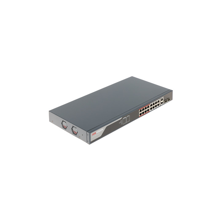 SWITCH POE DS-3E1318P-EI 16-PORT SFP Hikvision