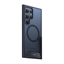 Torras UPRO Pstand kotelo Samsung S24 Ultralle (musta)