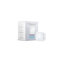 Aeotec TriSensor (trīs vienā sensors: kustības sensors, temperatūras sensors un gaismas intensitātes sensors), ar Z-Wave protoko
