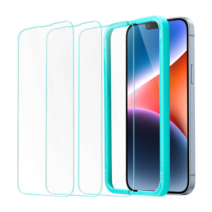 Rūdīts stikls ESR priekš iPhone 14 Plus/13 Pro Max 1 gab. (skaidrs)