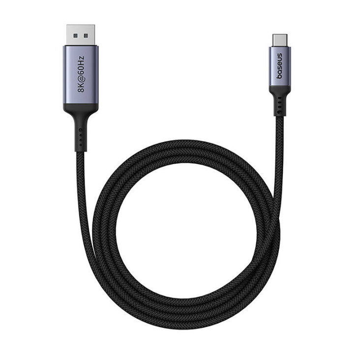 Adapteris Baseus USB-C ar DisplayPort 2 m