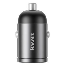 Baseus Tiny Star USB-C mini car charger, QC 4.0+, PD, 30W (gray)