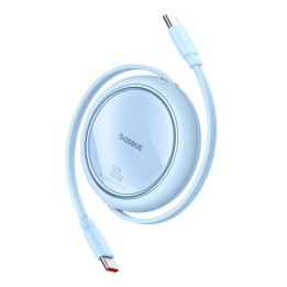 Кабель USB-C на USB-C Baseus Free2Draw, PD, 100 Вт, 1 м (синий)
