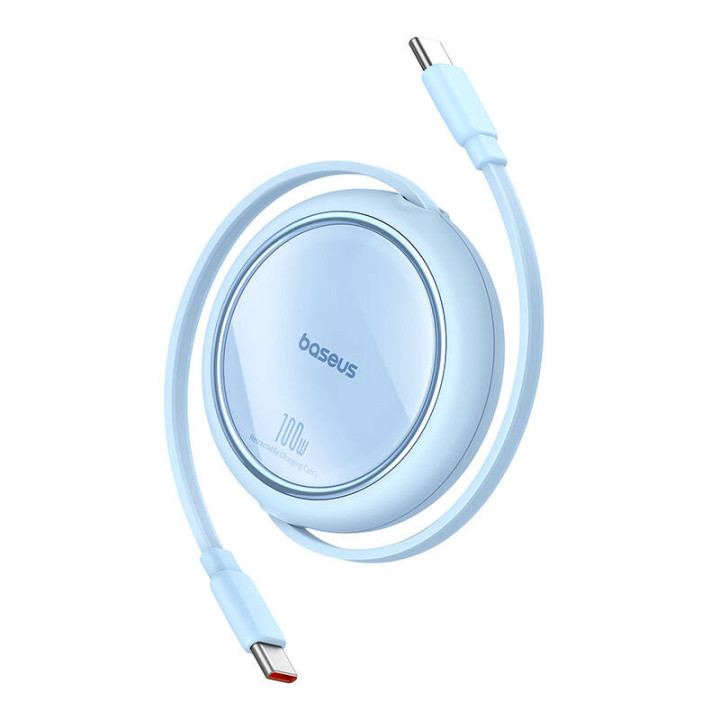 Kabelis no USB-C uz USB-C Baseus Free2Draw, PD, 100 W, 1 m (zils)