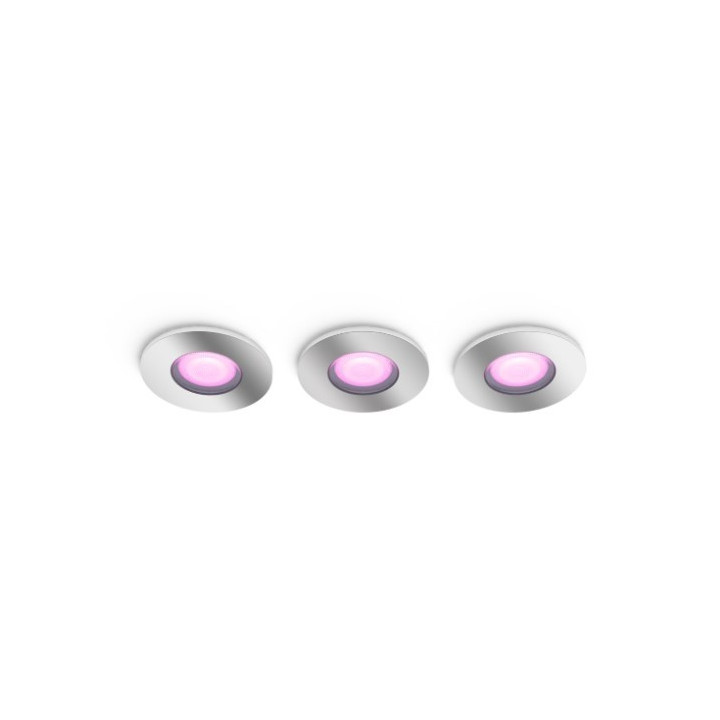 Philips Hue Xamento padziļināts hroms 3x5,7W
