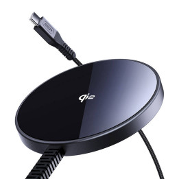 ESR Qi2 mini bezvadu lādētājs (HaloLock) (melns)