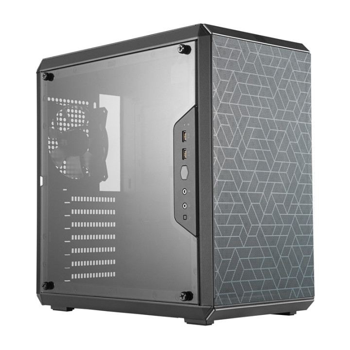 Cooler Master MasterBox Q500L kompiuterio dėklas (juodas)