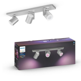 Philips Hue lubinis šviestuvas Argenta plokštelinis/spiralinis aliuminio 3x5,7W