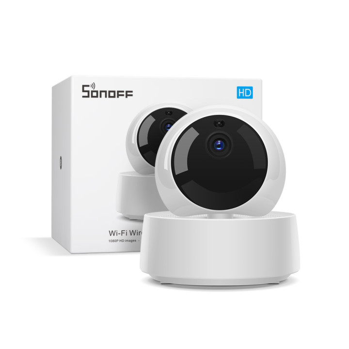 Sonoff GK-200MP2-B „eWeLink“ programa suderinama su „Wi-Fi“ / „Ethernet“ kamera (R2, su saugojimo debesyje palaikymu)