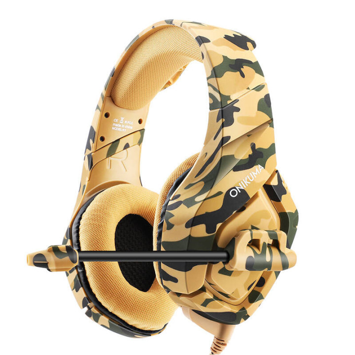 ONIKUMA K1-B mängupeakomplekt (kollane)
