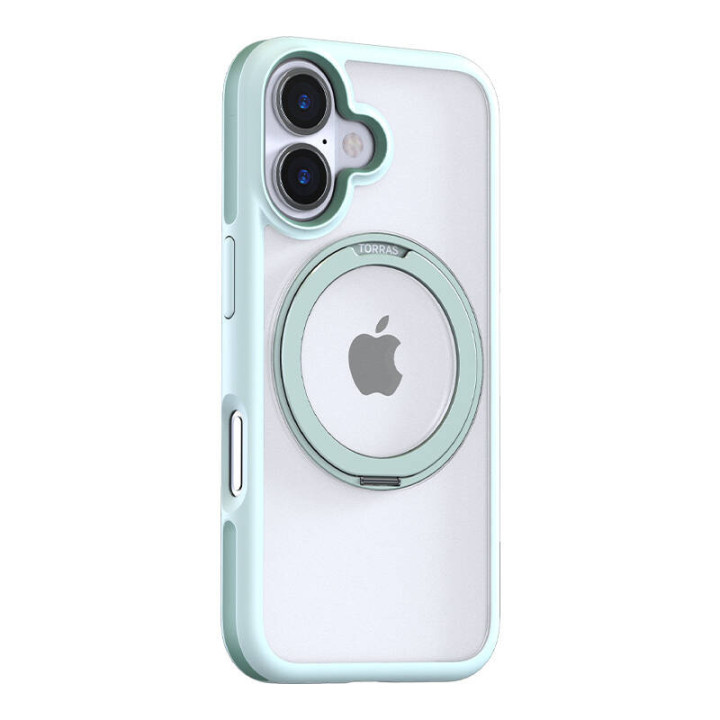 Torras Ostand R Fusion futrālis iPhone 16 (zaļš)