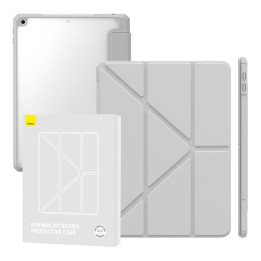 Baseus Minimalist Series IPad 10,2 collu aizsargvāciņš (pelēks)