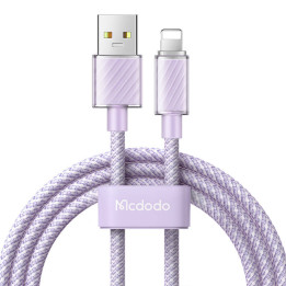 USB-A kabelis uz Lightning Mcdodo CA-3642, 1,2 m (violeta)