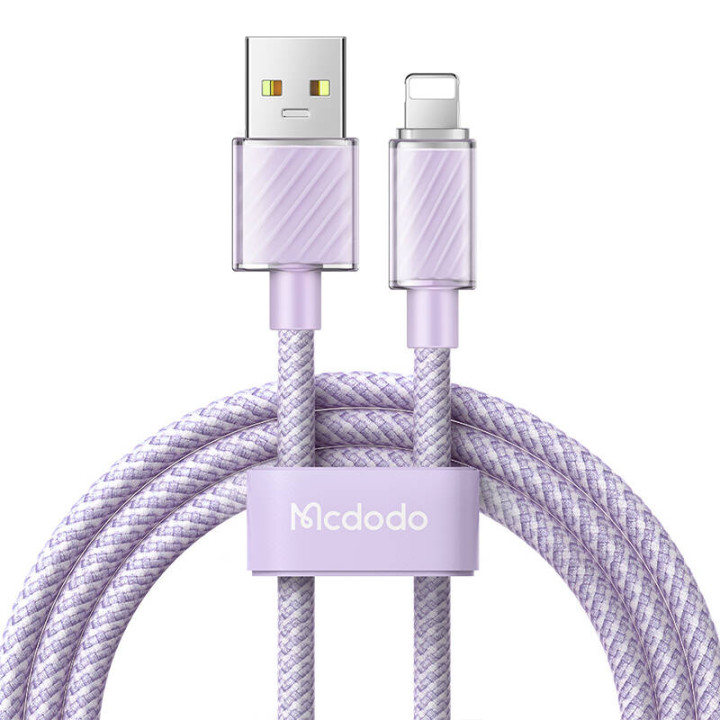 Кабель USB-A к Lightning Mcdodo CA-3642, 1,2м (фиолетовый)