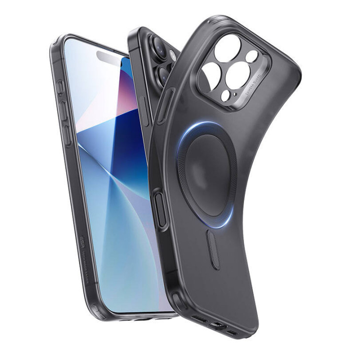 „Zero Case“ („HaloLock“) ESR, skirta „iPhone 16 Pro“ (juoda)