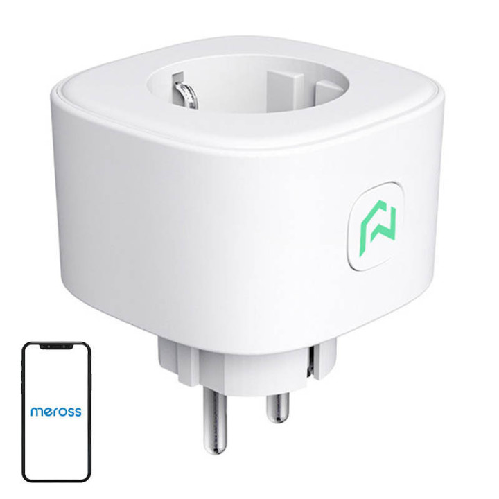 Intelektualusis kištukas „WiFi Meross MSS210HKKIT“ (ES) („HomeKit“) (2 pakuotės)