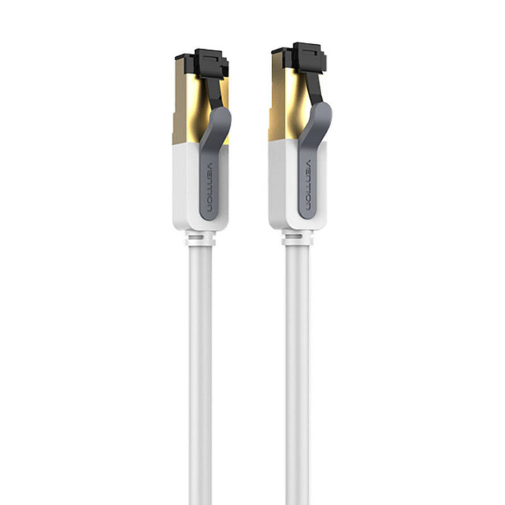 Сетевой кабель CAT7 SFTP Vention ICDHD RJ45 Ethernet 10 Гбит/с 0,5 м Серый
