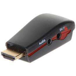 KONVERTERS HDMI/VGA+AU-ECO